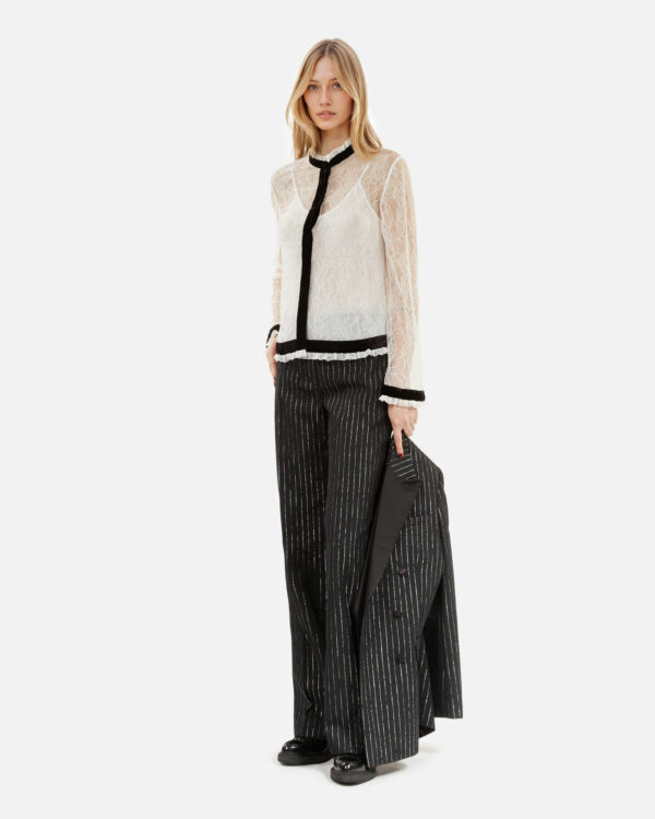 CHEMISE MANCHES LONGUES COL ROND