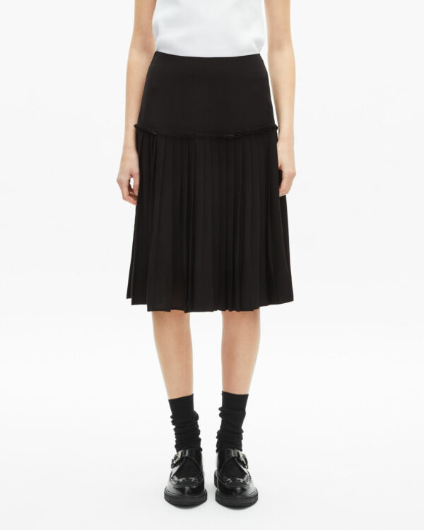 JUPE MIDI PLISSEE - Imagen 3