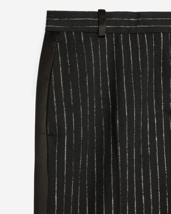 PANTALON LARGE DETAIL BANDE SATIN - Imagen 5