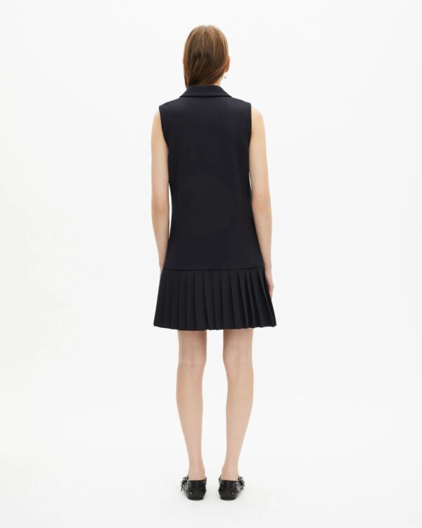 ROBE TAILLEUR PLISSEE - Imagen 3