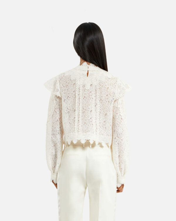 Ecru Lace Top - Imagen 3