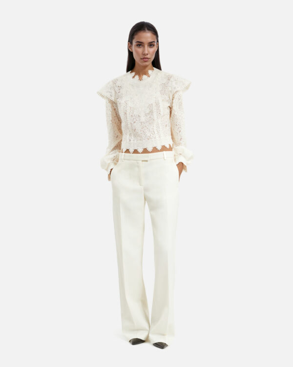 Ecru Lace Top - Imagen 4