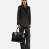VESTE DE SMOKING AMPLE REVERS SATIN - Imagen 3