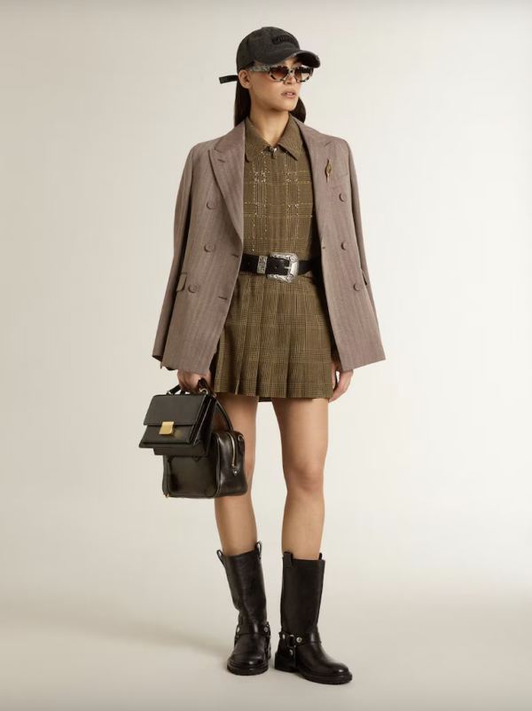 JOURNEY W'S DOUBLE BREASTED BLAZER MICRO CHEVRON - Imagen 2